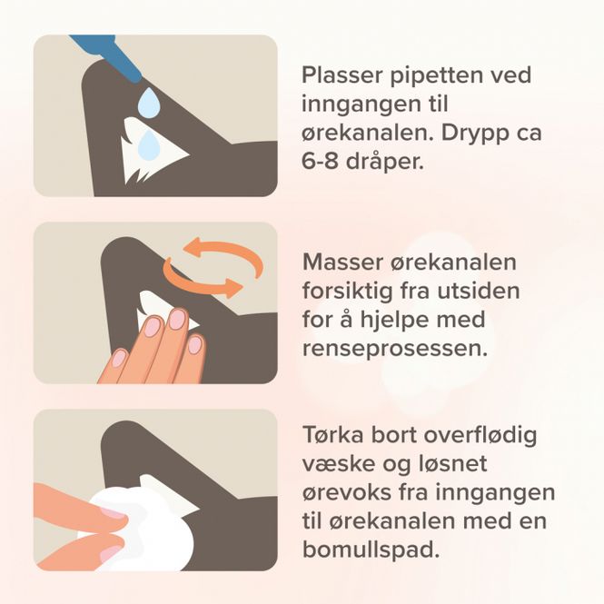 Hovedbilde Beaphar Ørerens 50 ml