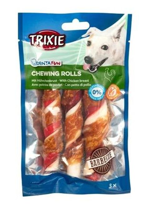 Hovedbilde Tyggerull Natur M/Barbecue 3stk 12cm 105g