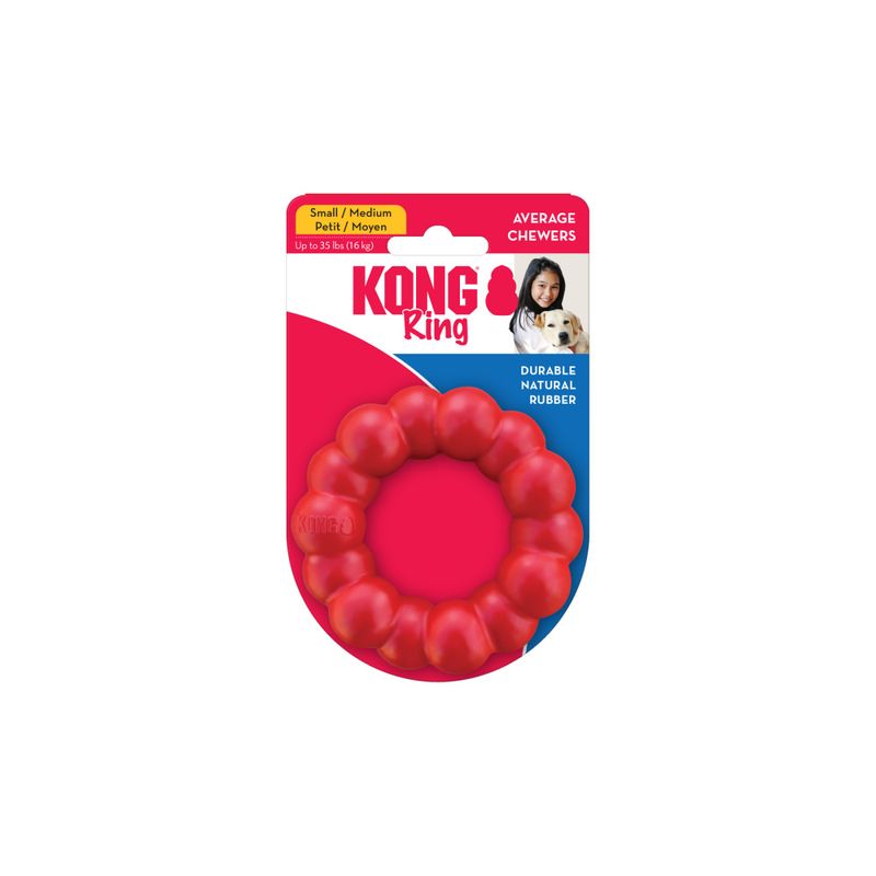 Hundeleke KONG Ring