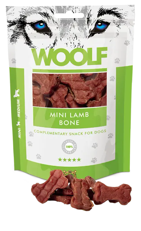 Woolf Godbiter Lamb bone 100g