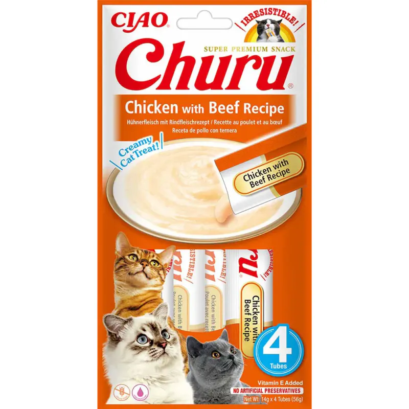 Churu Cat Chicken and Beef 4st