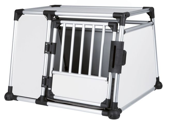 Hovedbilde Transportbur Aluminium Sølv/Grå L