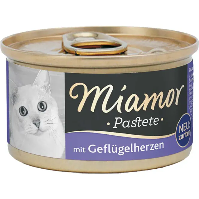 Hovedbilde Miamor Pate Kyllinghjerte 85gr