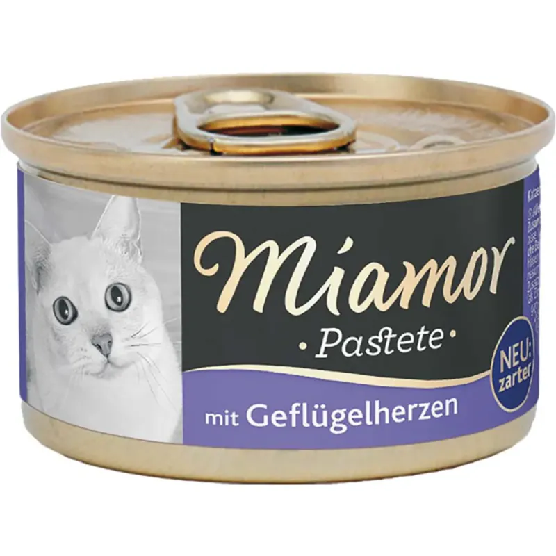 Miamor Pate Kyllinghjerte 85gr