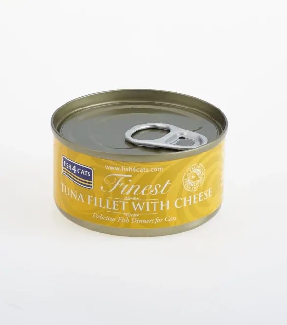 Hovedbilde F4C Cats Wet Tuna Cheese 70 g
