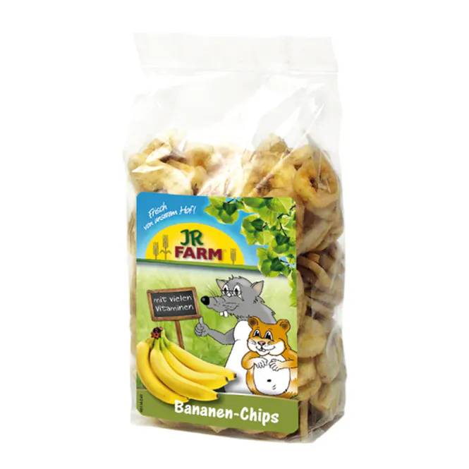 Hovedbilde Jr Farm Tørkede bananskiver 150 g