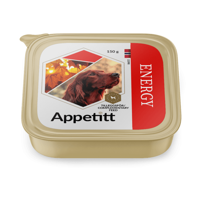 Hovedbilde Appetitt Hundefôr Energy 150 gr