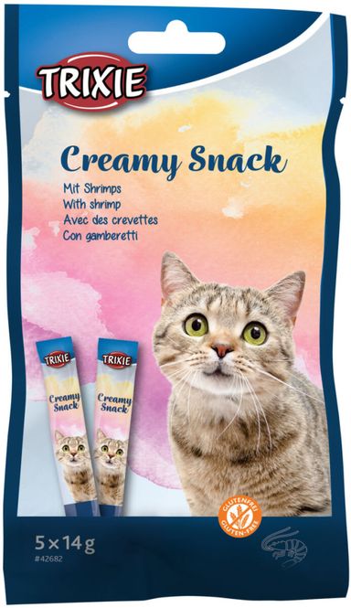 Hovedbilde Creamy Snack Katt M/Tunfisk & Reker 5stk