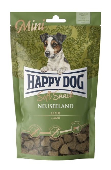 Hovedbilde Happy Dog Soft Snack Mini Neuseeland (Lam) 100g
