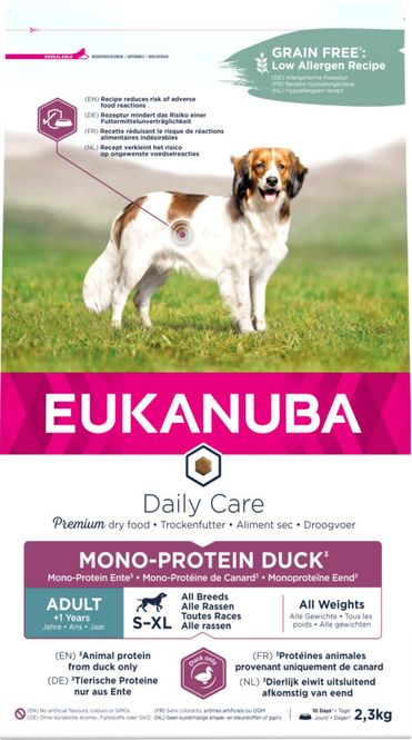 Hovedbilde EUKANUBA DailyCare Adult All Breeds Mono Protein ...