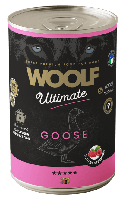 Hovedbilde WOOLF Ultimate Goose with Raspberry 400g