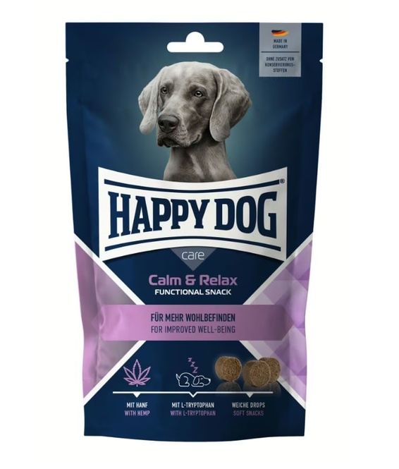Hovedbilde Happy Dog Care Snack Calm&Relax 100g
