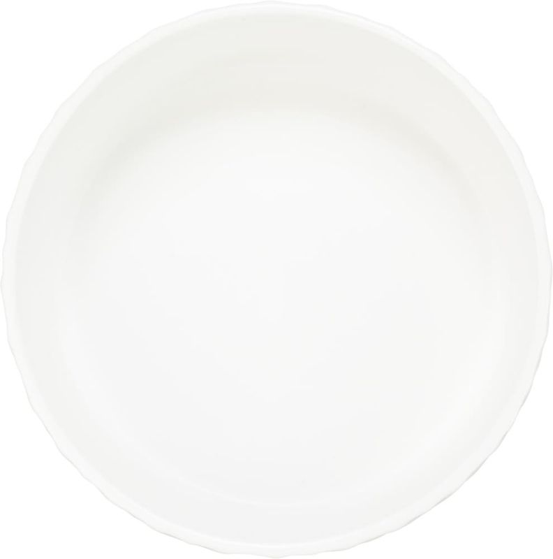 Hundeskål Keramikk 0,4L Ø13cm Hvit