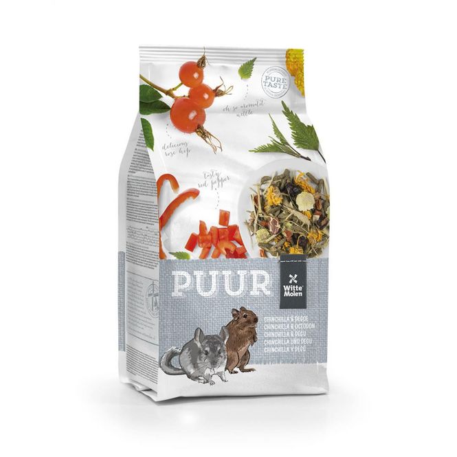 Hovedbilde Chinchilla/Degusblanding Puur 500g