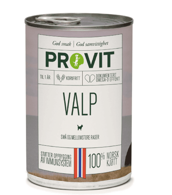 Hovedbilde PROVIT Boksemat Valp Små/Mellomstore Raser 400g