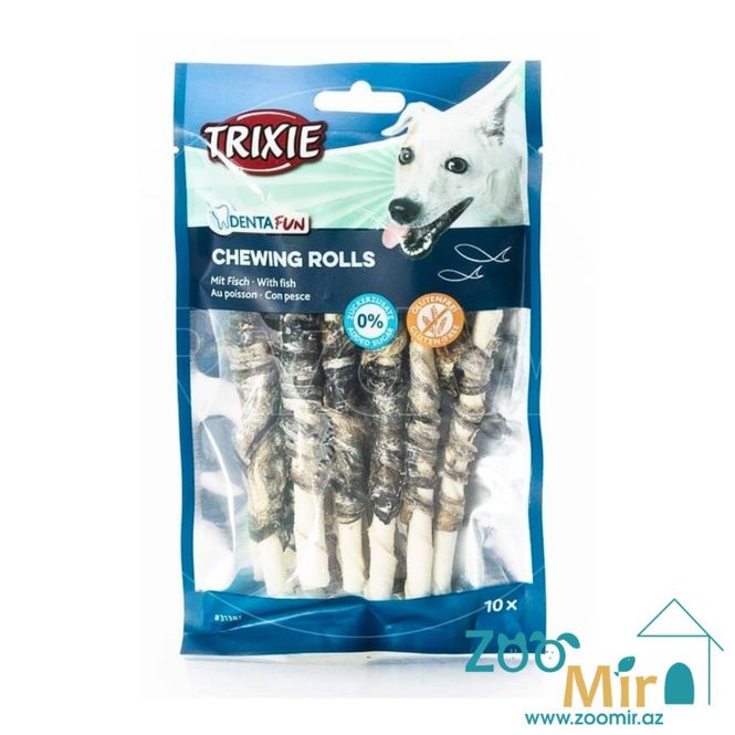 Hovedbilde Tyggerull Natur M/Fisk 10stk 12cm 75g