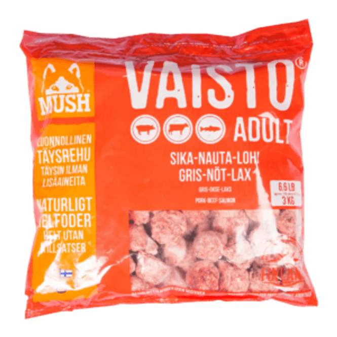 Hovedbilde Mush Vaisto Rød 3kg
