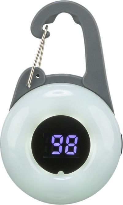 Hovedbilde Hundelykt USB Flasher Plastikk Ø4x6,5cm Grafitt