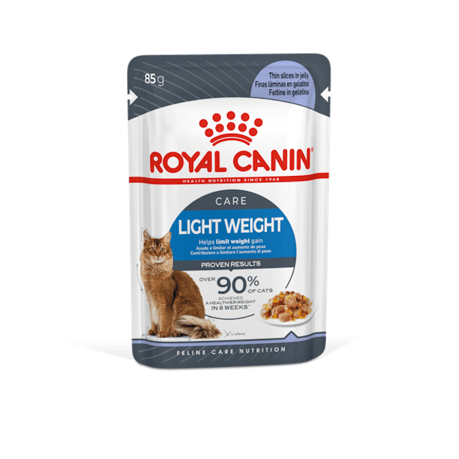Hovedbilde Royal Canin Våtfor Light Weight Jelly 85g