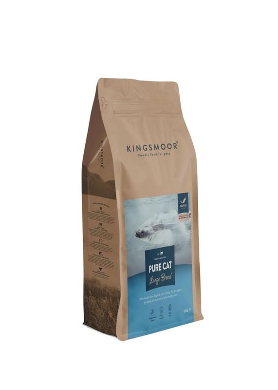 Kingsmoor pure seafish adult large cat 6 kg