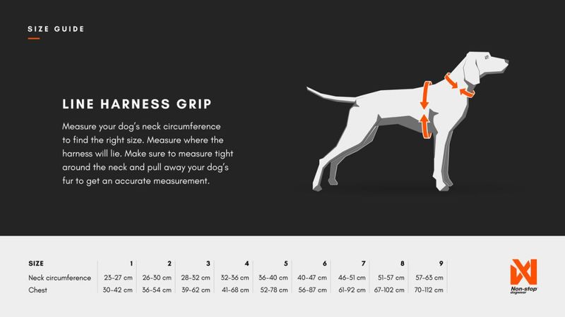 Non-stop dogwear Line harness grip WD