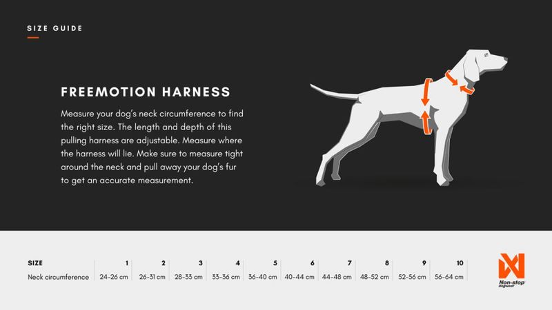 Non-stop dogwear Freemotion harness sele