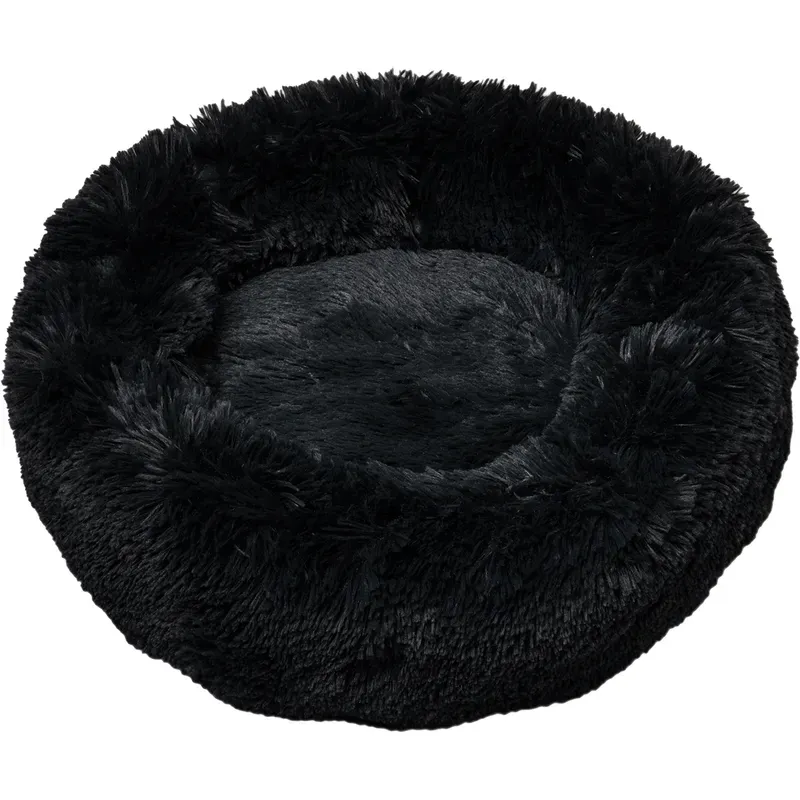 Hundeseng Doris Svart Ø90x18 cm