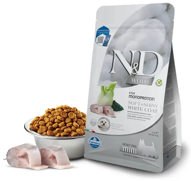 Hovedbilde FARMINA N&D Hundefor White Sea Bass mini 2kg