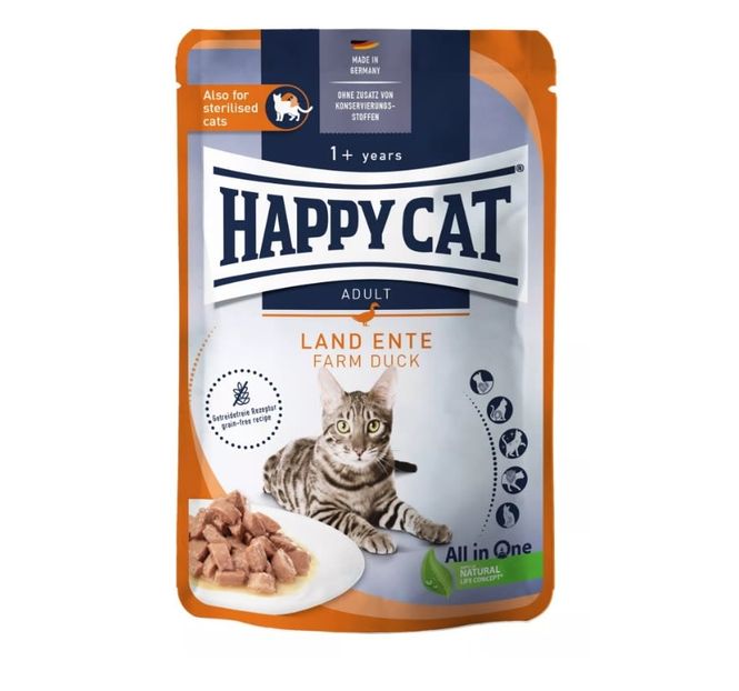 Hovedbilde Happy Cat Pouches Culinary Adult M/And 85g