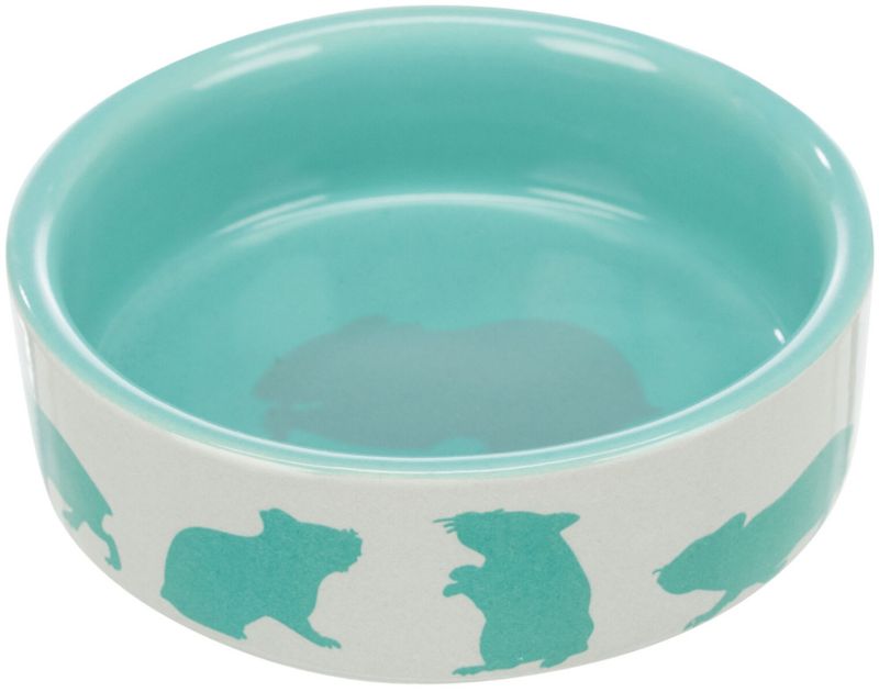 Matskål Porselen M/Hamstermotiv 80ml 8cm