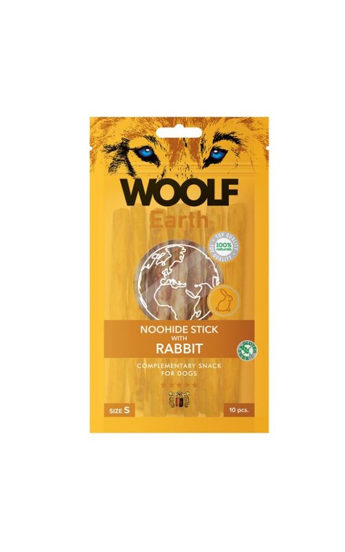 WOOLF Tyggepinner Noohide S kanin sticks 10 stk 13cm