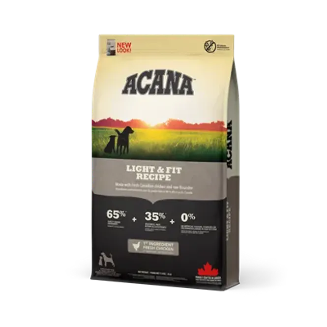 Hovedbilde Acana Hundefor Light & Fit Recipe 11,4kg