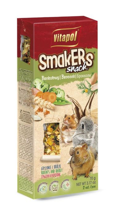 Hovedbilde Smakers Gnager m/Brokkoli 2 stk