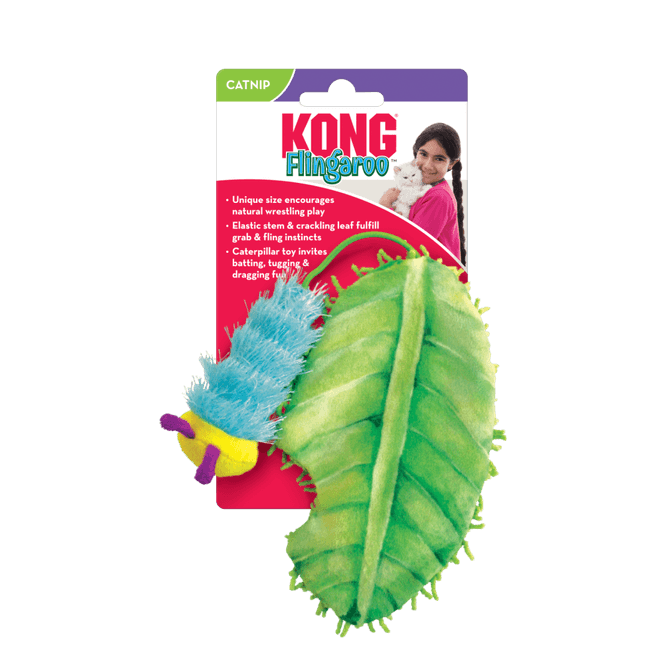 Hovedbilde Katteleke KONG Flingaroo CATerpillar