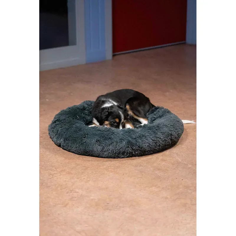 Hundeseng Doris Svart Ø90x18 cm