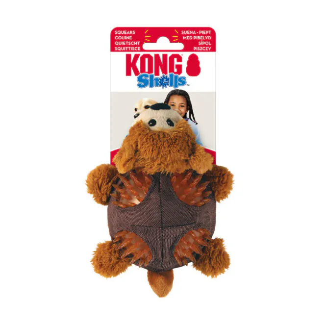 Hovedbilde Hundeleke KONG Shells Bear S