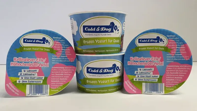 Cold_Dog Kyllinglever og eple Hundeis