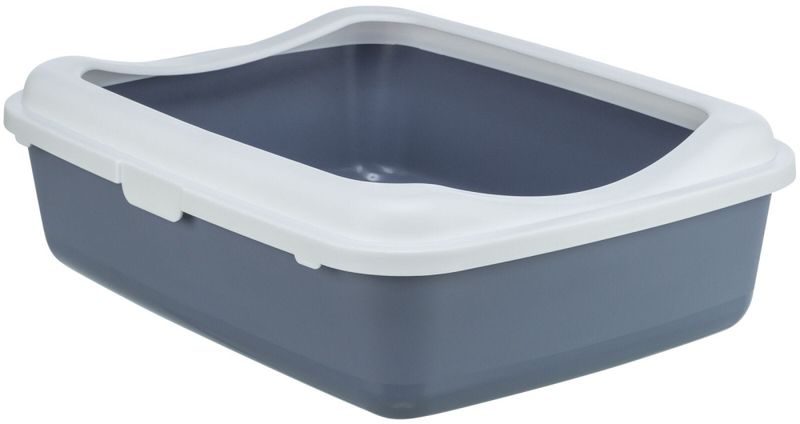 Kattedo Classic M/Kant Lilla/Hvit 48x37x15cm