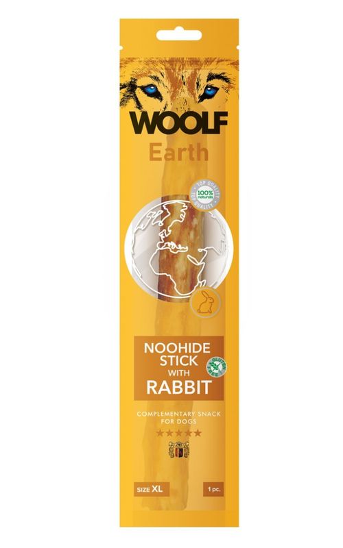 WOOLF Tyggepinne Noohide XL kanin sticks 1 stk 25cm