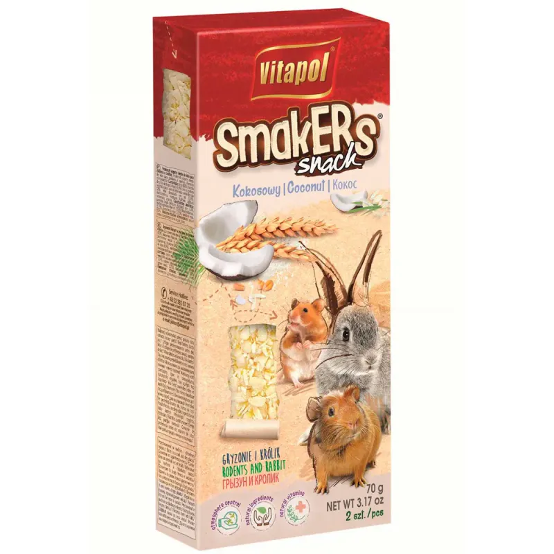 Smakers Gnager m/ Kokosnøtt 2 stk