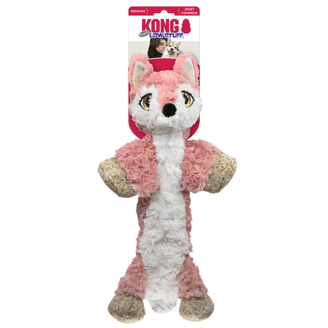 Hovedbilde Hundeleke KONG Low Stuff Flopzie Fox M