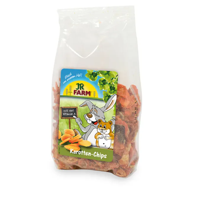 Hovedbilde Jr Farm Tørkede gulrotskiver 125 g