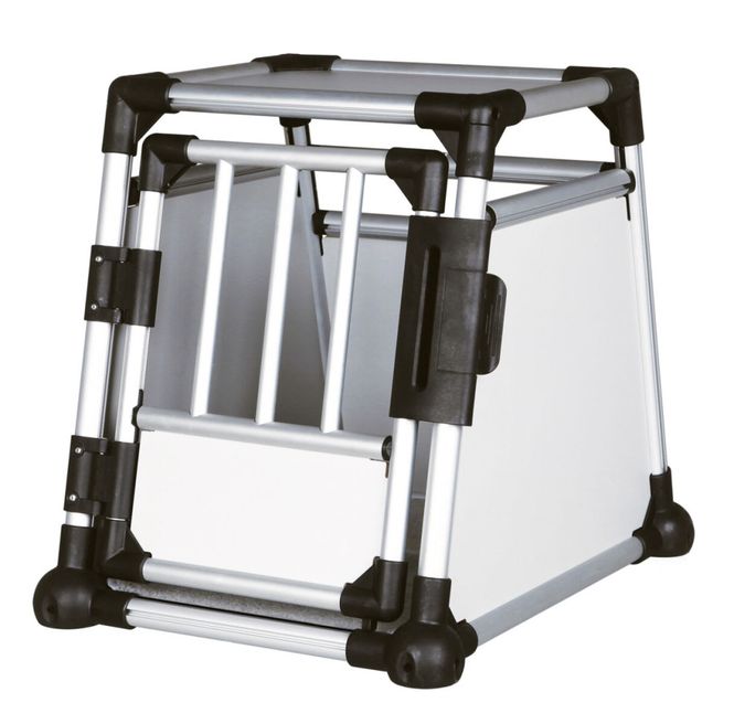 Hovedbilde Transportbur Aluminium Sølv/Grå S