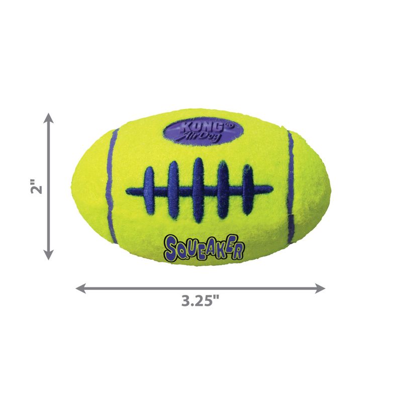 Hundeleke KONG AirDog Squeaker Fotball