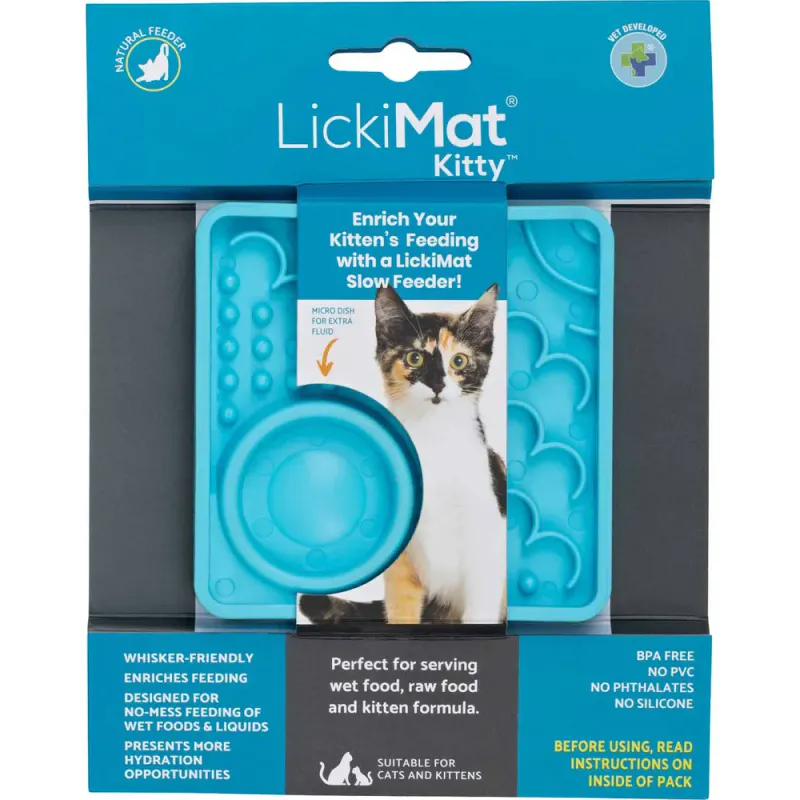 Lickimat Cat Kitty Rosa