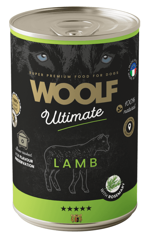 WOOLF Ultimate Lamb with Rosemary 400g