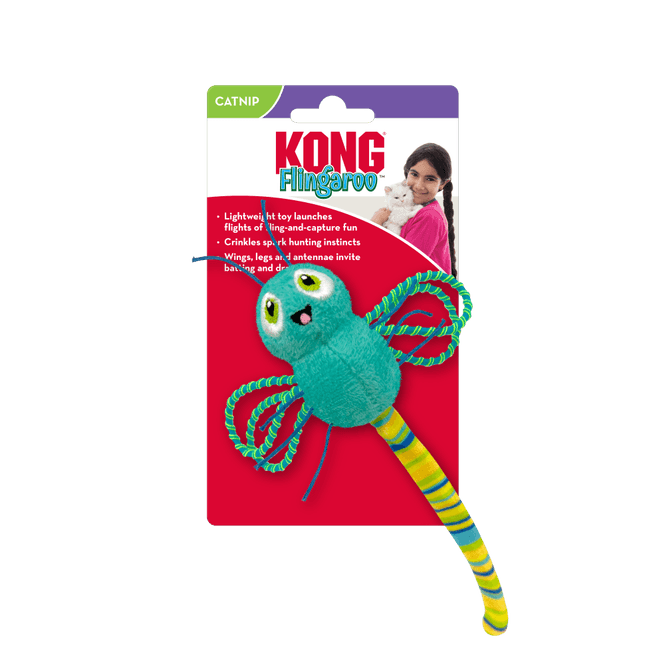 Hovedbilde Katteleke KONG Flingaroo Dragonfly